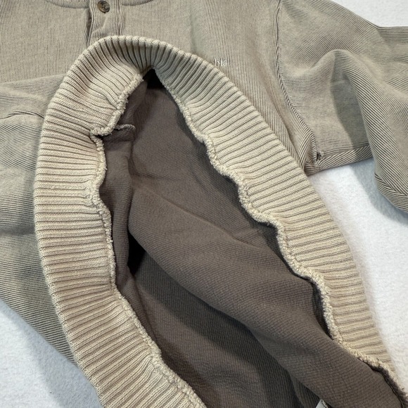 Columbia XCO Sweater Mens L‎ Beige Long Sleeve Henley Pullover Outdoor Adult - Picture 5 of 9